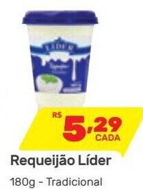 Supermercados Condor Requeijão Líder 180g - Tradicional oferta