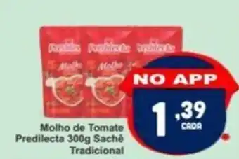 Molho de Tomate Predilecta 300g Sachè Tradicional