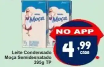 Rede Super Compras Leite Condensado Moça Semidesnatado 395g TP oferta