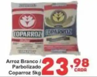 Rede Super Compras Arroz Branco / Parbolizado Coparroz 5kg| oferta
