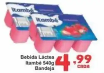 Bebida Láctea Itambé 540g Bandeja
