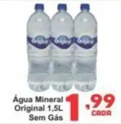 Rede Super Compras Água Mineral Original 1,5L Sem Gás oferta
