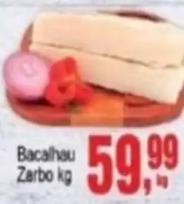 Sonda Bacalhau Zarbo kg oferta