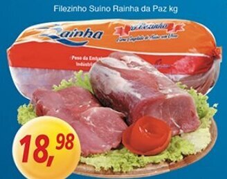 Supermercados Guanabara Filezinho Suino Rainha da Paz 1kg oferta