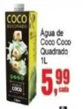Sonda Água de Coco Coco Quadrado 1L oferta