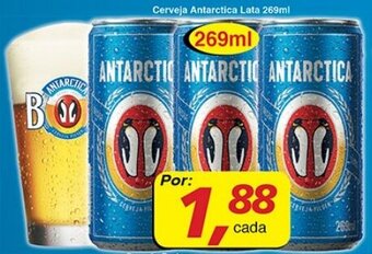 Supermercados Guanabara Cerveja Antarctica Lata 269ml oferta