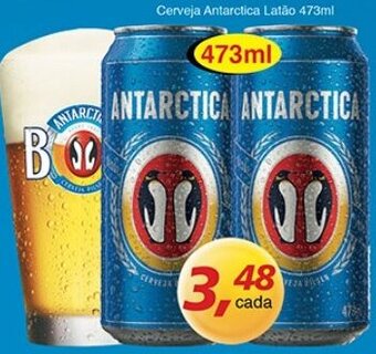 Supermercados Guanabara Cerveja Antarctica Latao 473ml oferta