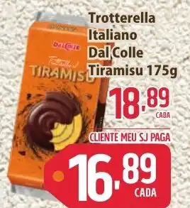Trotterella Italiano Dal Colle Tiramisu 175g
