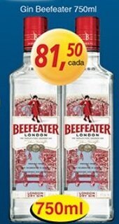 Supermercados Guanabara Gin Beefeater 750ml oferta