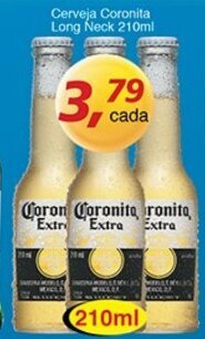 Supermercados Guanabara Cerveja Coronita Long Neck 210ml oferta
