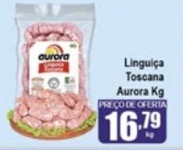 Higa's Supermercado Linguica Toscana Aurora 1kg oferta