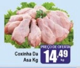 Higa's Supermercado Coxinha da Asa 1kg oferta