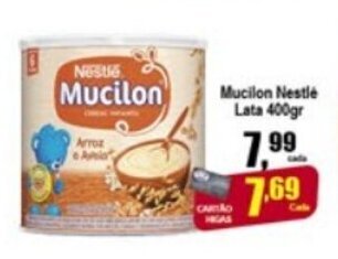 Higa's Supermercado Mucilon Nestle lata 400g oferta