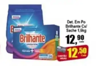 Higa's Supermercado Det. em po Brilhante Sache 1.6kg oferta
