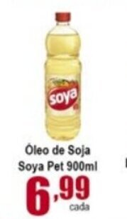 Oleo de soja Soya Pet 900ml