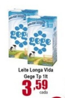 Higa's Supermercado Leite Longa Vida Gege Tp 1L oferta