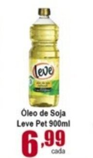 Higa's Supermercado Oleo de Soja Leve pet 900ml oferta