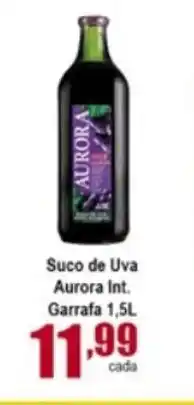 Higa's Supermercado Suco de Uva Aurora Int. Garrafa 1.5L oferta