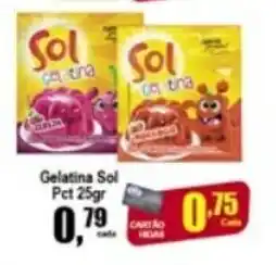 Higa's Supermercado Gelantina Sol pct 25g oferta