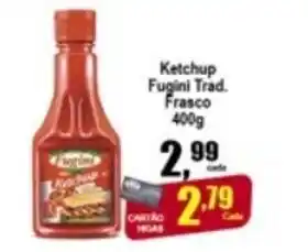 Higa's Supermercado Ketchup Fugini Trad. Frasco 400g oferta