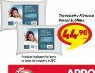 Travesseiro fibrasca percal sublime