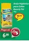 Areia para gato beauty pet