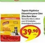 Tapete higienico educativo para cães