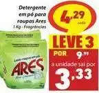 Detergente em pó ares