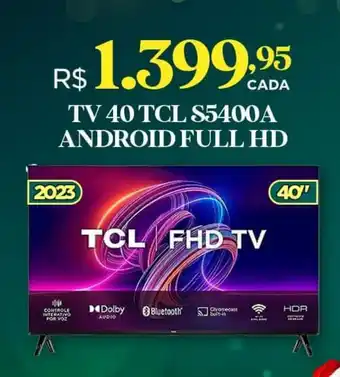 DB Supermercados TV 40 TCL S5400A ANDROID FULL HD oferta