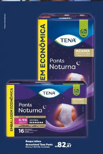 Sam's Club Roupa Íntima descartável Tena Pants oferta