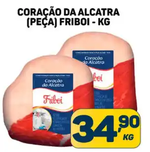 Dom Atacadista CORAÇÃO DA ALCATRA (PEÇA) FRIBOI-KG oferta