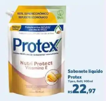 Sam's Club Sabonete líquido Protex Tipos, Refil, 900ml oferta