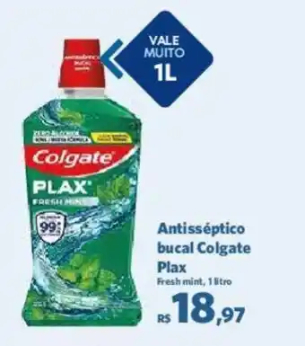 Sam's Club Antisséptico bucal Colgate Plax Fresh mint, 1 litro oferta