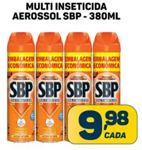 Dom Atacadista MULTI INSETICIDA AEROSSOL SBP-380ML oferta