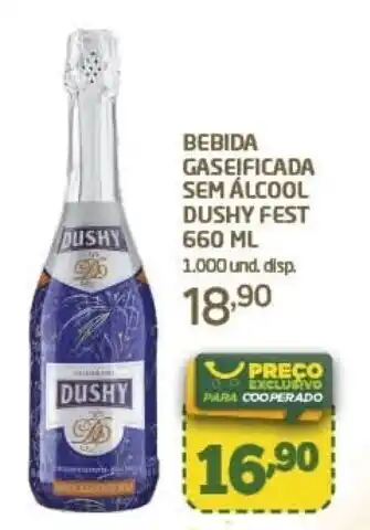 BEBIDA GASEIFICADA SEM ÁLCOOL DUSHY FEST 660 ML