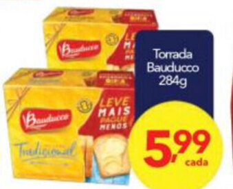 Lopes Supermercados Torrada Bauducco 284g oferta