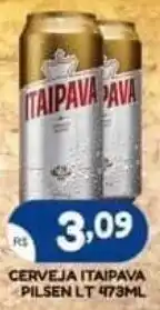 Bramil Supermercados CERVEJA ITAIPAVA PILSEN LT 473ML oferta