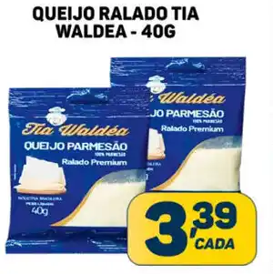 Dom Atacadista QUEIJO RALADO TIA WALDEA-40G oferta