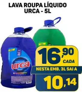 Dom Atacadista LAVA ROUPA LÍQUIDO URCA-5L oferta