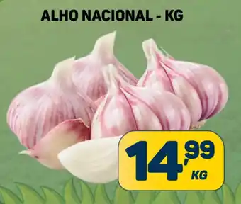 Dom Atacadista ALHO NACIONAL - KG oferta