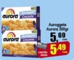 Higa's Supermercado Auroggets Aurora 300g oferta