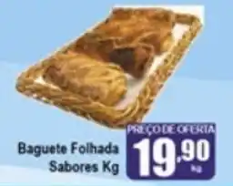 Higa's Supermercado Baguete Folhada Sabores 1kg oferta