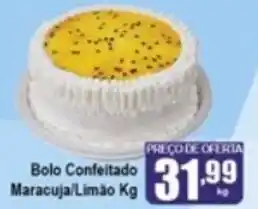 Higa's Supermercado Bolo Confeitado Maracuja/ Limao 1kg oferta