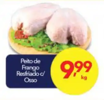 Lopes Supermercados Peito de Frango Resfriado c/ Osso 1kg oferta
