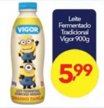 Lopes Supermercados Leite Fermentado Tradicional Vigor 900g oferta