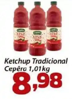 Ketchup Tradicional Cepêra 1,01kg
