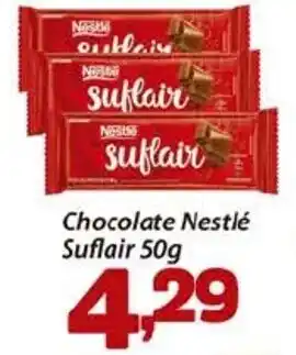 Confiança Supermercados Chocolate Nestlé Suflair 50g oferta