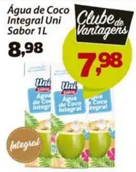 Confiança Supermercados Água de Coco Integral Uni Sabor 1L oferta