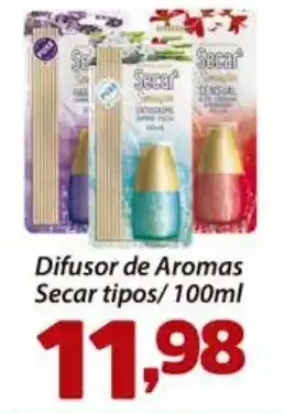 Difusor de Aromas Secar tipos/100ml