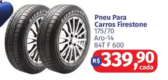 Pneu Para Carros Firestone 175/70